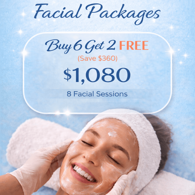 Buy 6 Facial Express - Get 2 Free!