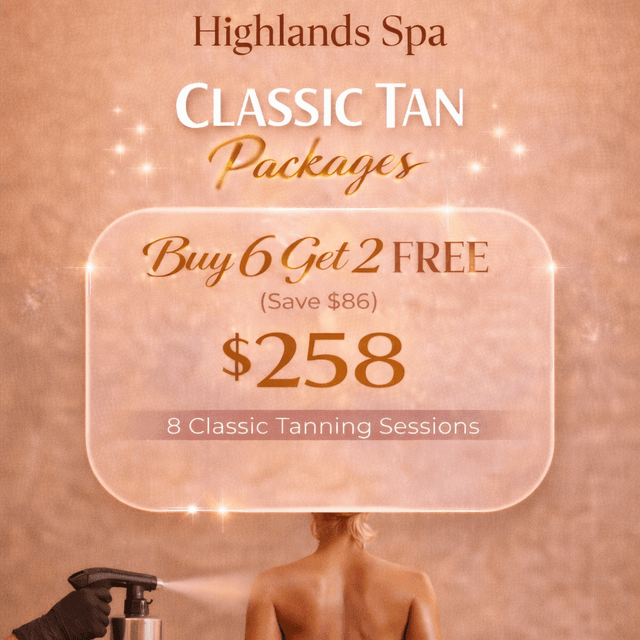 Buy 6 Classic Tans - Get 2 Free!