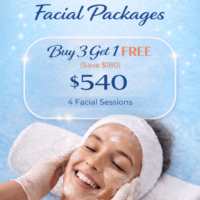 Buy 3 Facials - Get 1 Free!