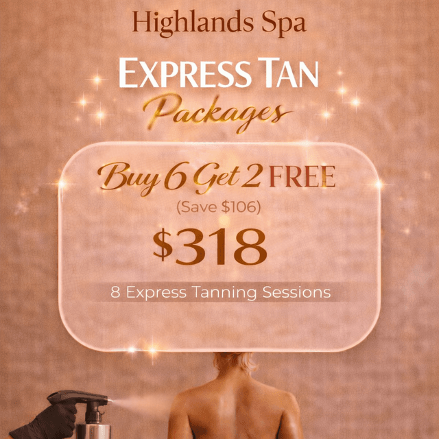 Buy 6 Express Tans - Get 2 Free!